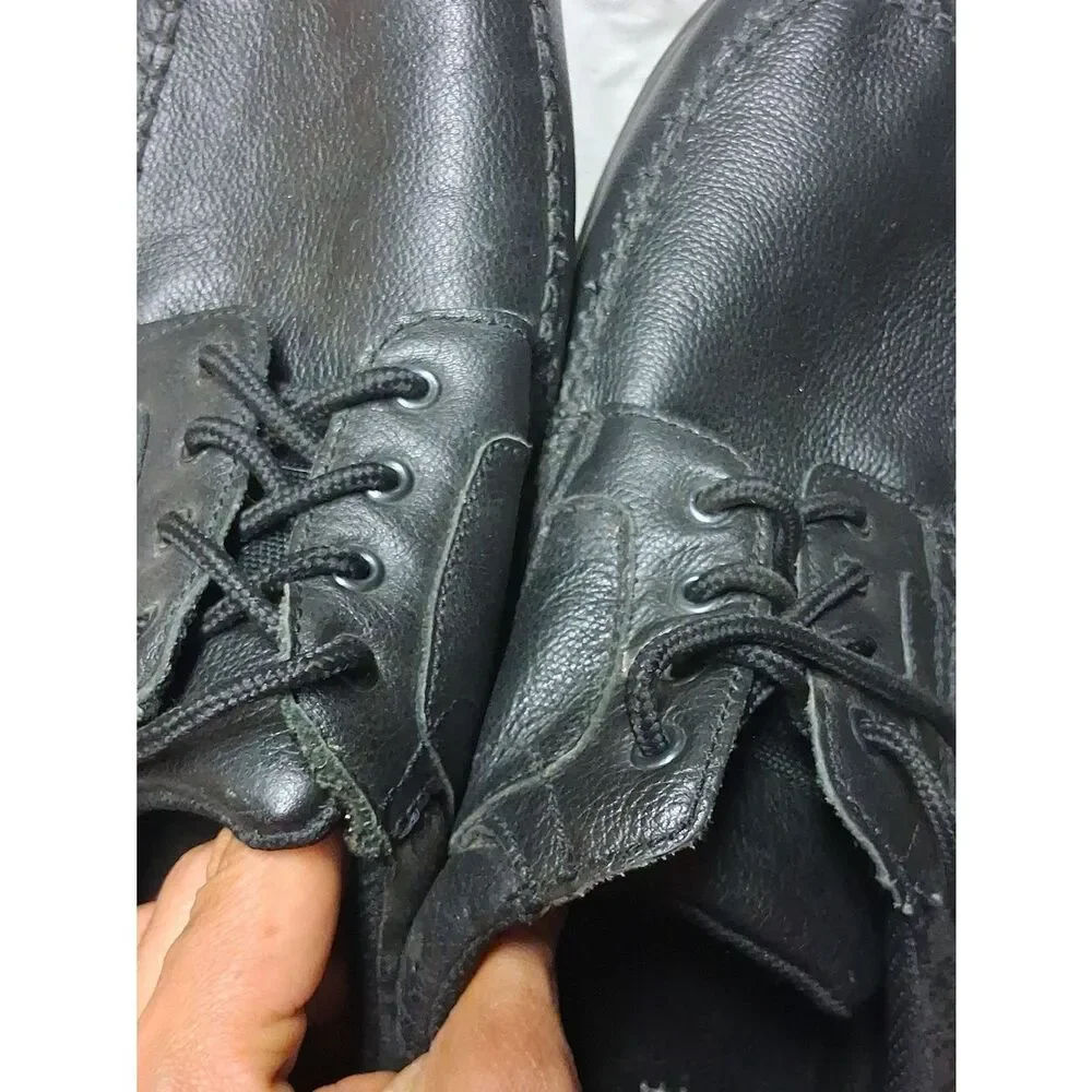 Earth Shoe Men's Black Casual Lace-Up Shoes Size 14 Preowned